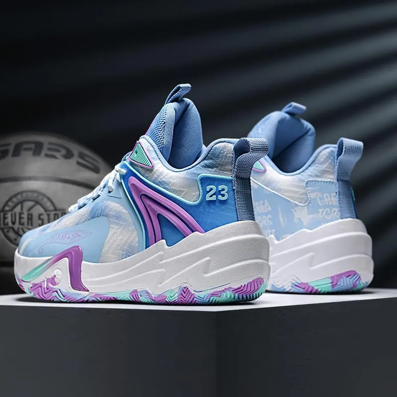 Women Mens Basketball Shoes Fashion Unisex Sport Shoes Breathable Non-Slip Outdoor Casual Lightweight Athletic Walking Running Sport Volleyball Shoes