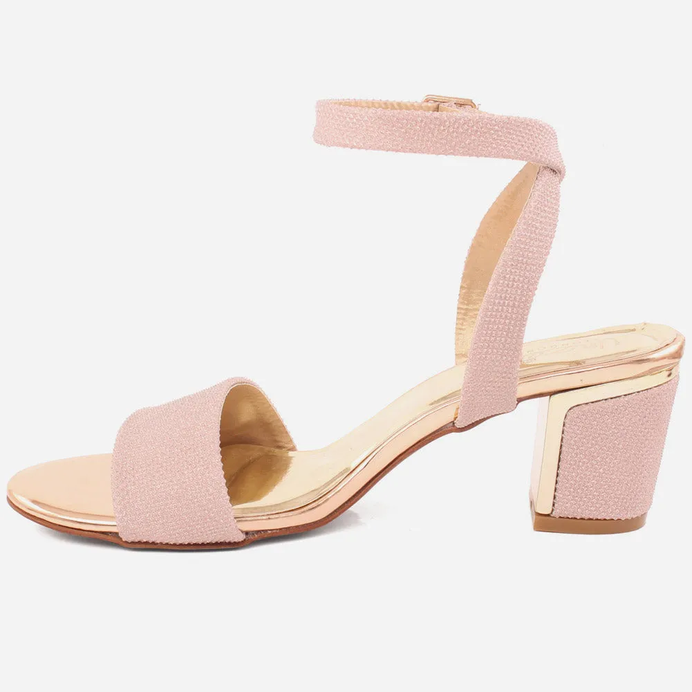 Women "Susan" Block Heel Adjusting Buckle Sandals