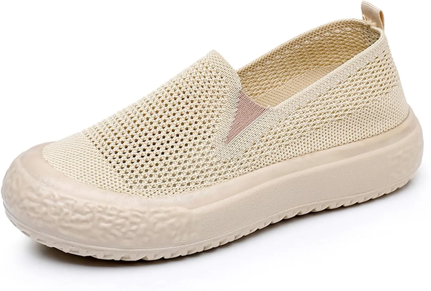 Women's Breathable Mesh Hollow Slip-On Loafers Comfortable Lightweight Casual Walking Shoes Summer Outdoor Non-Slip Versatile Fisherman's Shoes