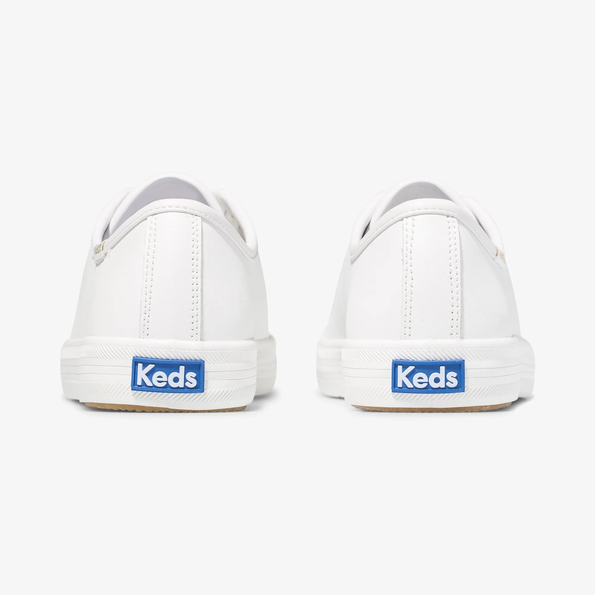 Women's Kickstart leather White/Gold