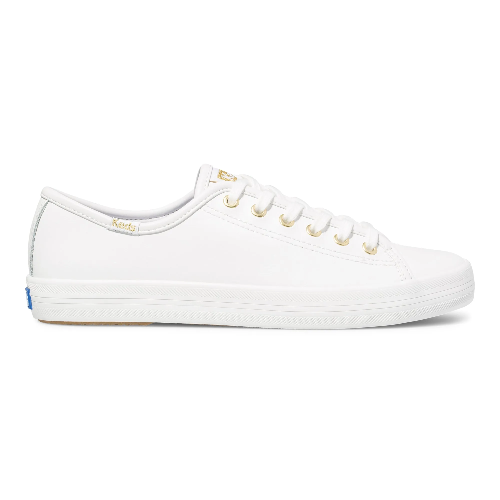 Women's Kickstart leather White/Gold