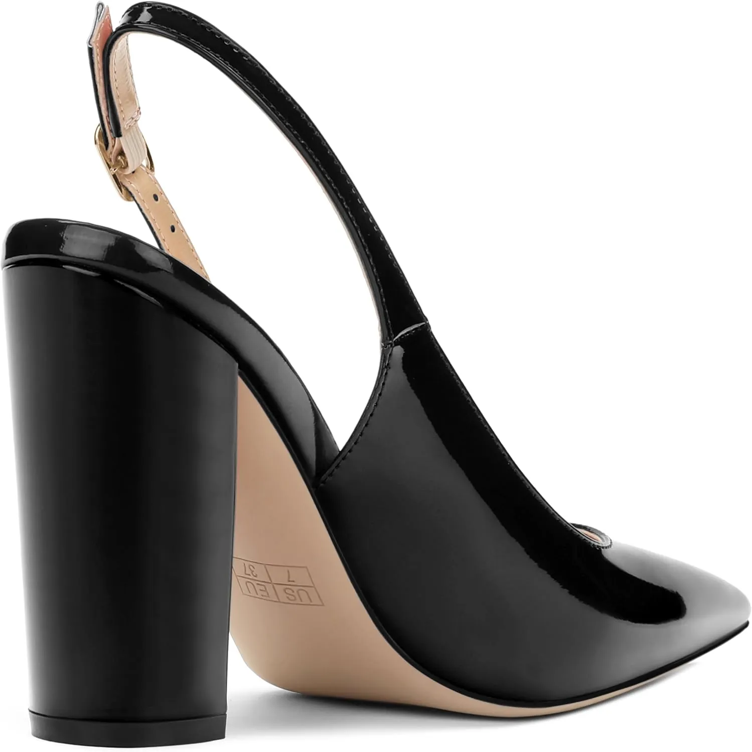 Women's Pointed Toe Slingback Heels, High Heel Shoes for Women