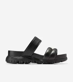 Women's ZERØGRAND Double Band Slide Sandal