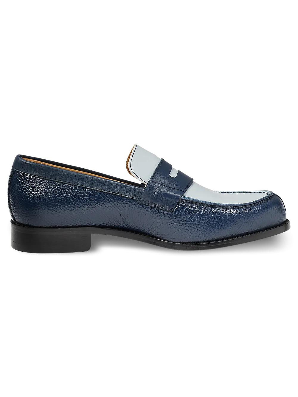 Wyatt Penny Loafer - Light Blue/blue